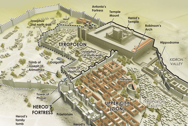 Faithlife Ancient Jerusalem Infographic