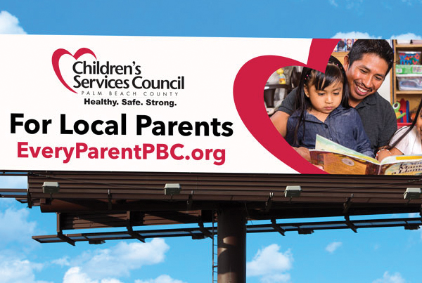 Children’s Services Council Billboard designs