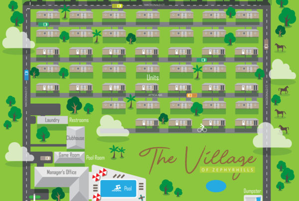 The Village of Zephyrhills property map