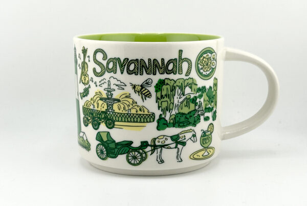 Savannah is now part of Starbucks' exclusive mug series