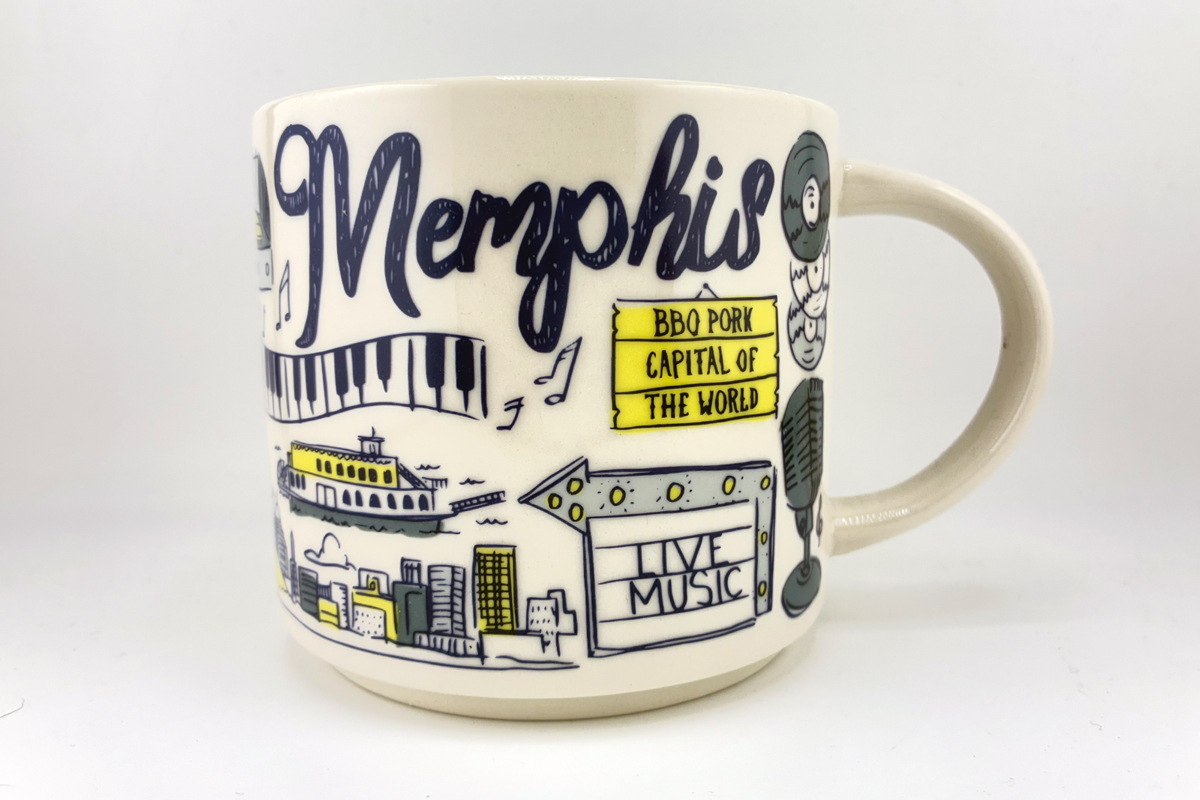 Memphis Mug: Starbucks Been There Series