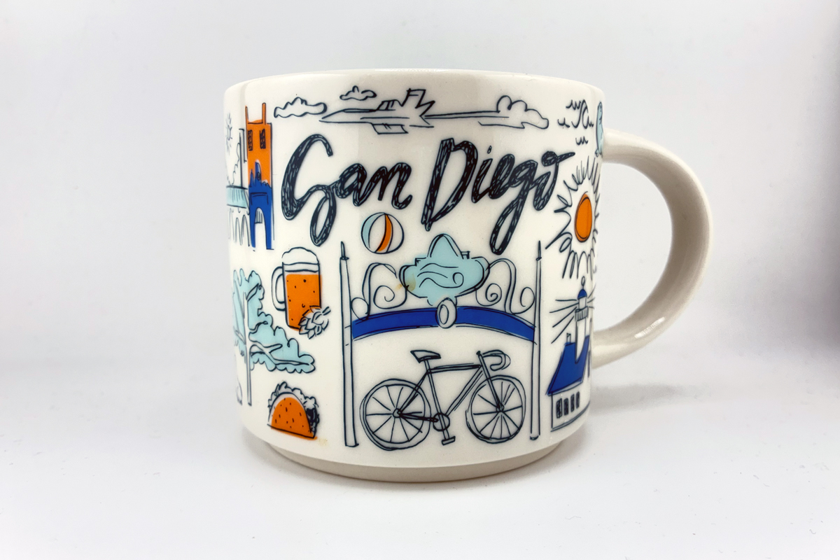 San Diego Mug: Starbucks Been There Series